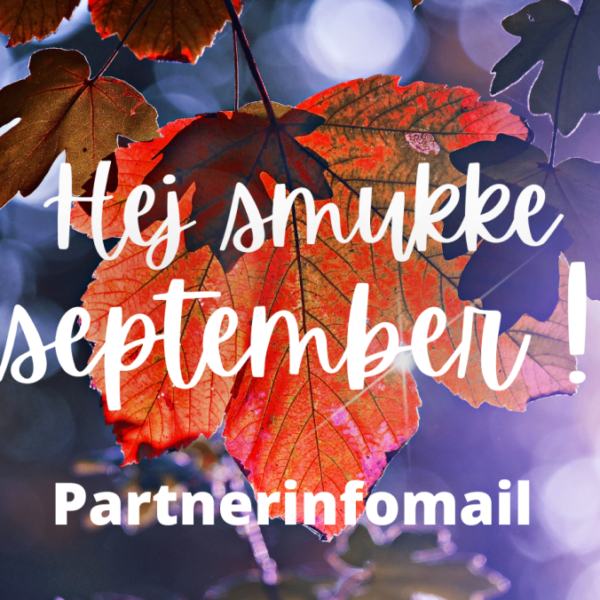 Partner-infomail – SEPTEMBER